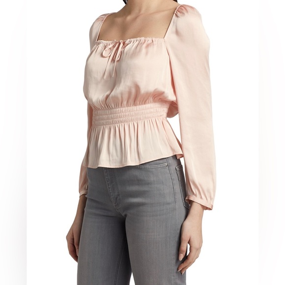 NWT💕 Paige Odalyn Peasant Top Size S - Picture 4 of 14